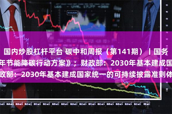 国内炒股杠杆平台 碳中和周报（第141期）丨国务院印发《2024－2025年节能降碳行动方案》；财政部：2030年基本建成国家统一的可持续披露准则体系