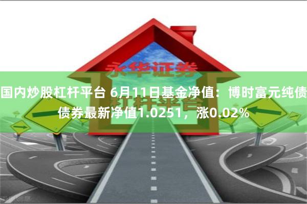 国内炒股杠杆平台 6月11日基金净值：博时富元纯债债券最新净值1.0251，涨0.02%