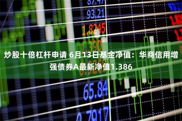 炒股十倍杠杆申请 6月13日基金净值：华商信用增强债券A最新净值1.386